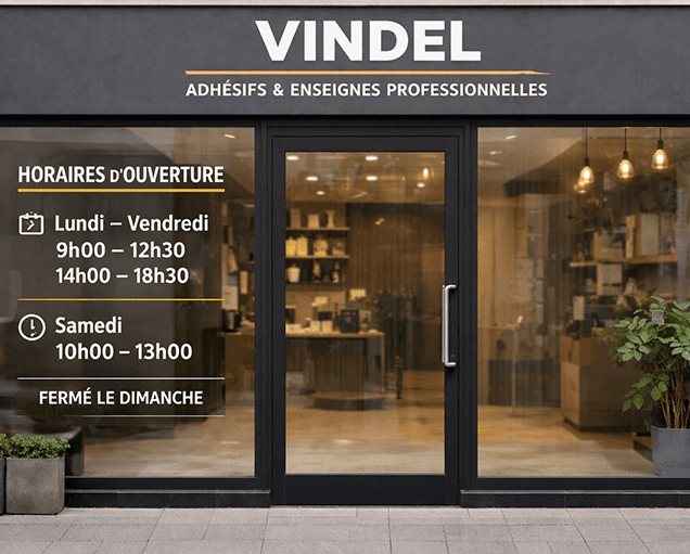 Adhésifs textes et logos