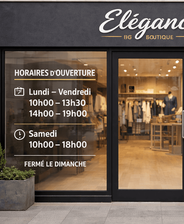 Adhésifs textes et logos